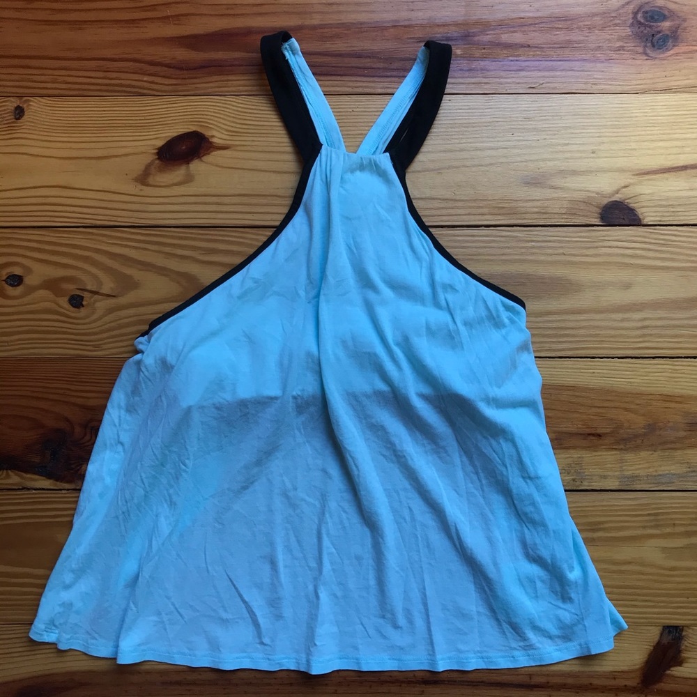 Victoria’s Secret Teal Built-in Bra Tank Top EUC S - Picture 3 of 13